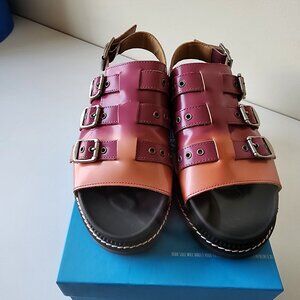 John Fluevog 7th Heaven rose Ora Angel Sole Sandal, W8